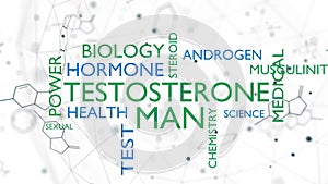 Hormone testosterone tags.