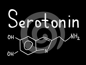 Serotonin formula photo
