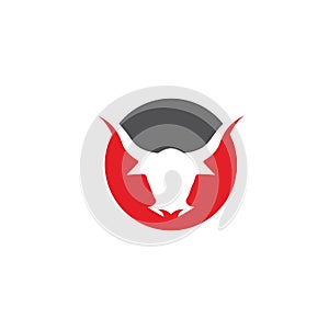 Horn icon Vector Illustration design Logo