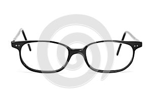 Horn-rimmed glasses photo