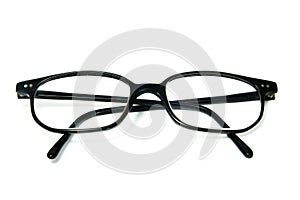 Horn-rimmed glasses photo