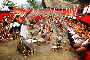 Hornbill Festival of Nagaland-India.