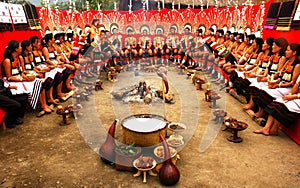 Hornbill Festival of Nagaland-India.