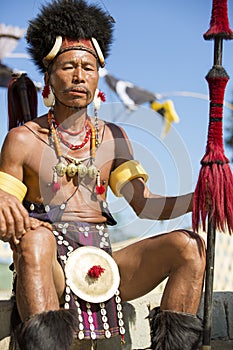 Hornbill Festival of Nagaland, India.