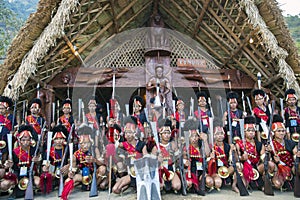 Hornbill Festival of Nagaland, India.