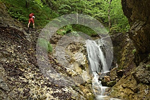 Horne diery, Hlboky potok, Mala Fatra, Vratna, Zilina Region, Slovakia