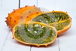 horned melon fruit photo