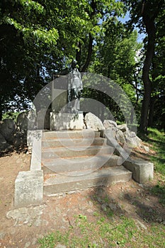 Horni Plana town - Memorial of Adalbert Stifter