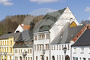 Horni Slavkov old town, Western Bohemia, Czech Republic