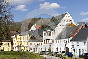 Horni Slavkov old town, Western Bohemia, Czech Republic