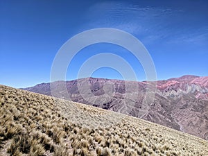 Hornocal's Palette: A Symphony of 14 Colors. Jujuy, Argentina