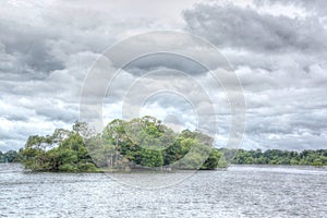 Island on Hornsea Mere