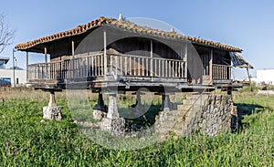 Horreo , Granary, typical Galician house photo
