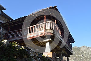 Horreo store in asturias photo