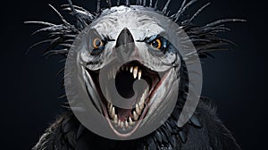 Horrific Penguin: A Dark And Detailed Zbrush Artwork