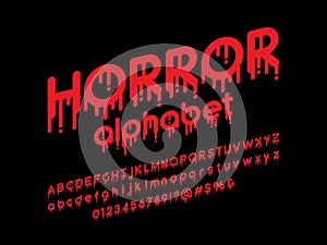 Horror font