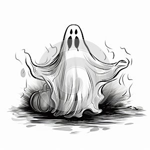 Horror Ghost Dreadful Figure