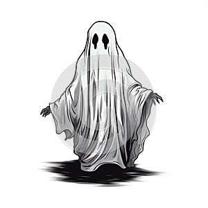 Horror Ghost Illustrations Frightening Spirits