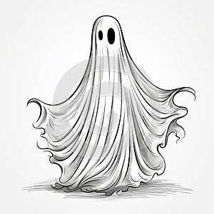 Horror Ghost Illustrations Frightening Spirits