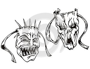 Horror masks