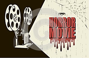 Horror movie poster