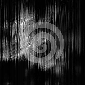 Horror smear goth white pattern on vintage dark grunge black background, Grunge dark gray pattern. Old vignette in vintage lace de