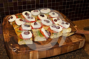 Hors d'oeuvres and snack party tray