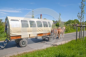 Horse Carriage,Kap Arkona,Ruegen island,Germany