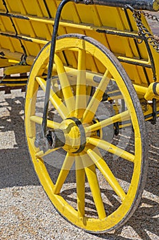 Horse Cart Wheel