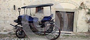 Horse-drawn carriage phaeton