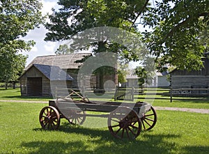 Horse Drawn Farm Wagon