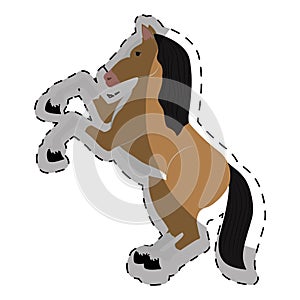 horse equine icon image