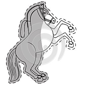 horse equine icon image