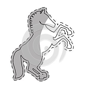 horse equine icon image