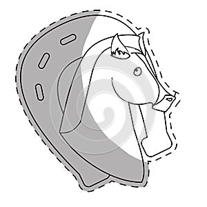 horse equine icon image