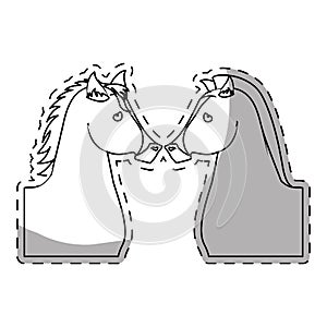 horse equine icon image