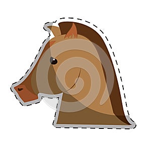 horse equine icon image