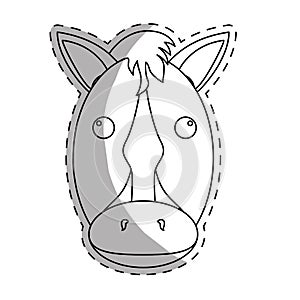 horse equine icon image