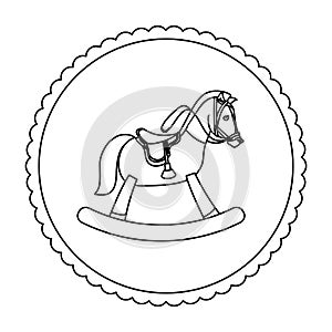 horse equine icon image