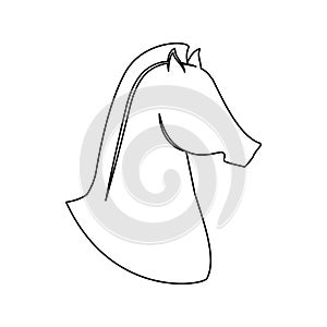 horse equine icon image