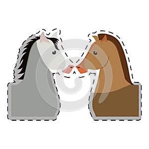 horse equine icon image