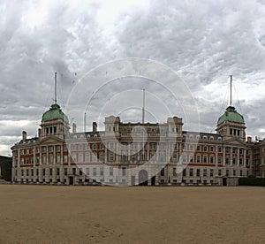 Horse Guards Parade is a ceremonial parade ground in St James\'s Park, Westminster, London
