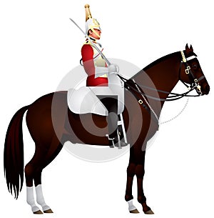 Horse guardsman