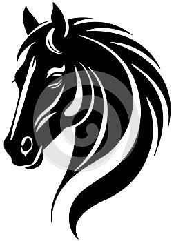 Horse Head as Logo