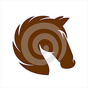 Horse icon isolated on white background from wildlife collection. horse icon trendy and modern horse symbol for logo, web, app, UI