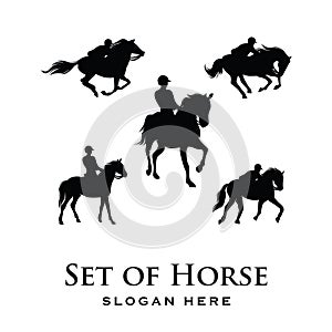 Horse Illustration Silhouette Vector