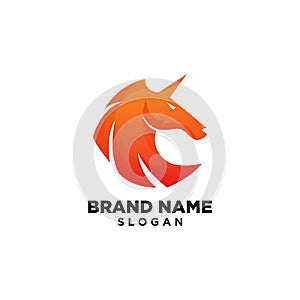 Horse Knight Logo Design Inspiration