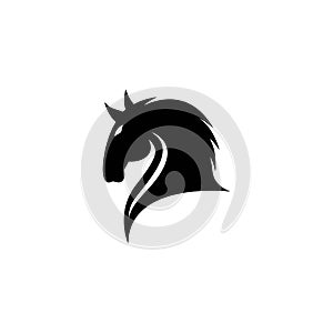 Horse logo creative vector icon