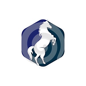 Horse logo design.