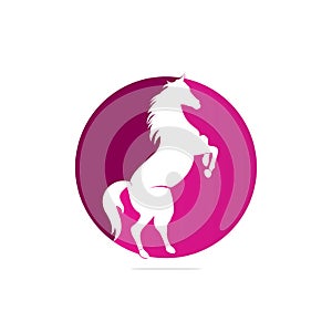 Horse logo design.